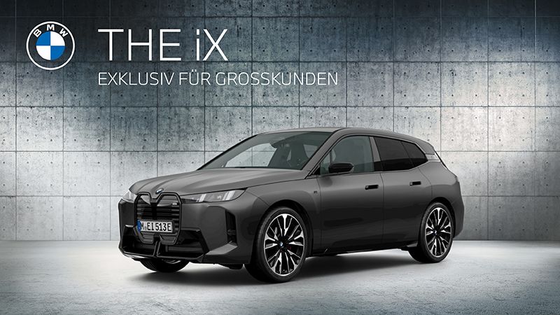 BMW iX - Großkunden