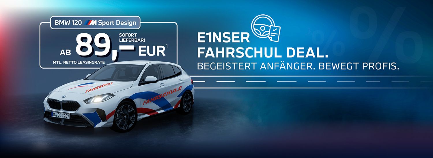 BMW 1er Fahrschuldeal
