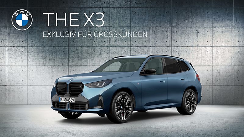 BMW X3 - Großkunden