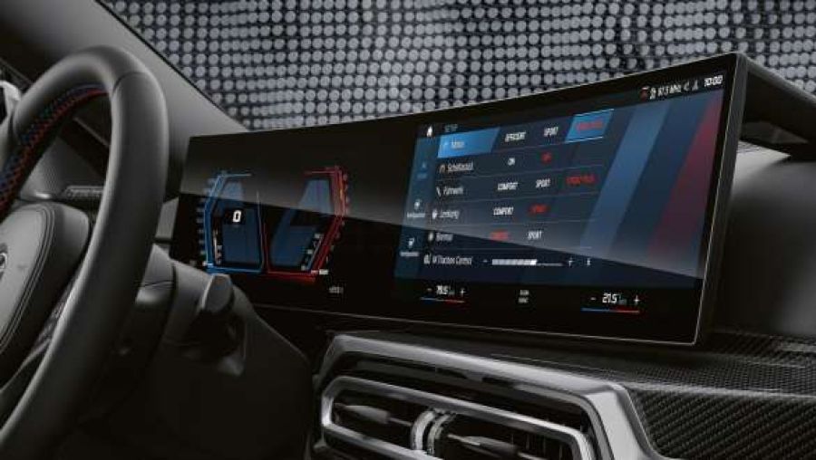 bmw m2 curved display