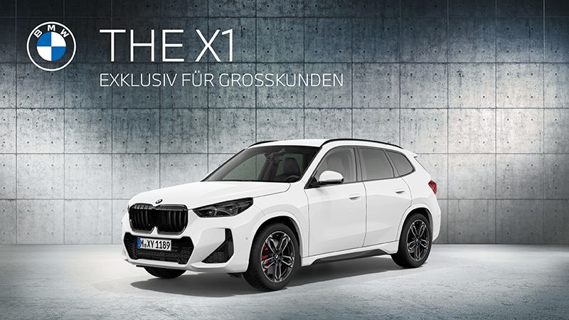 BMW X1- Großkunden