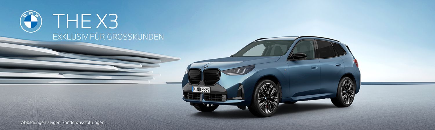 BMW X3 - Großkunden