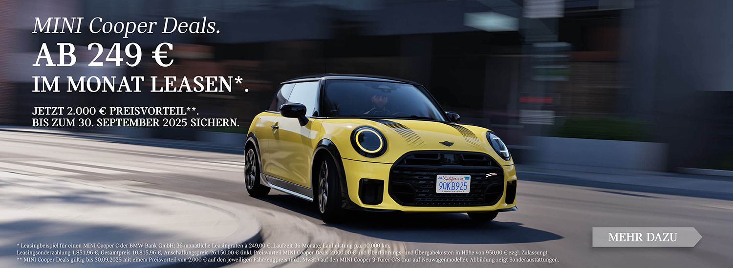 MINI Cooper Deals 2025 Q3