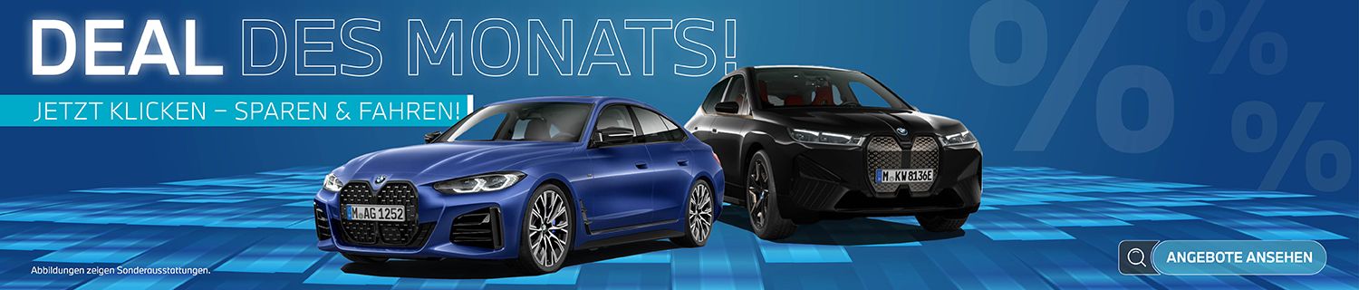 BMW - Aktion - Sale - Deal des Monats - BMW des Monats - Angebot
