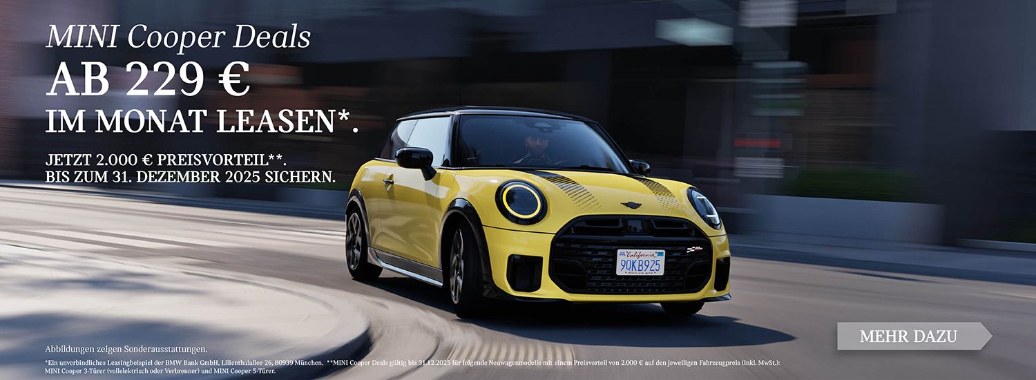 MINI Cooper Deals 2025 Q4