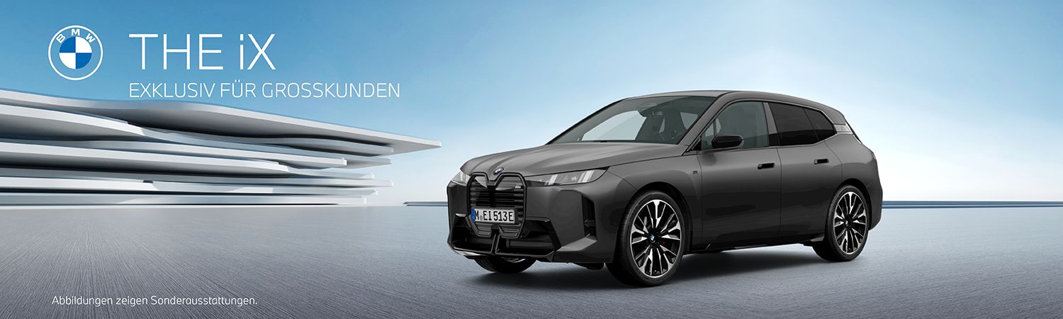 BMW iX - Großkunden