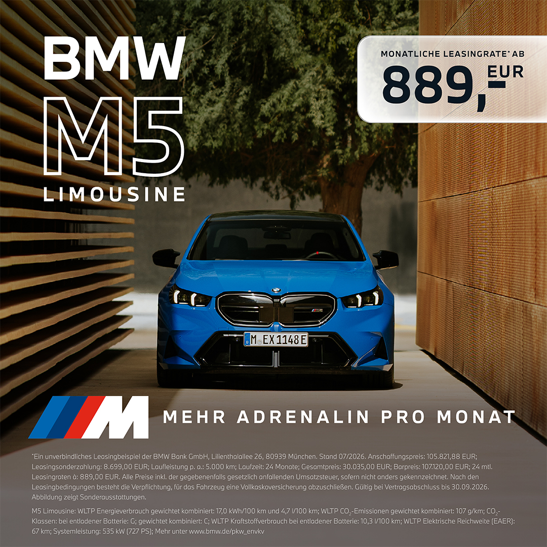 BMW M5 Privatkunden