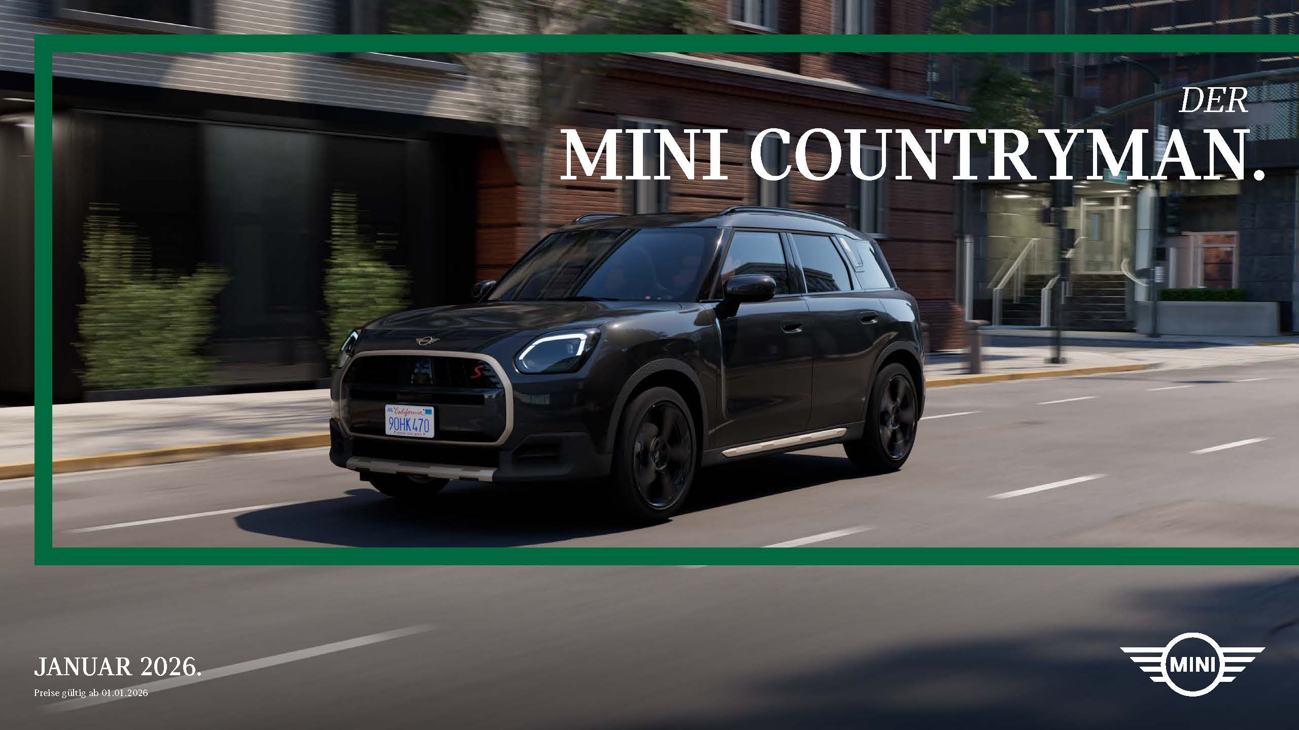 mini katalog preisliste countryman u25