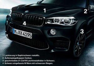 BMW X5M X6M Edition Black Fire