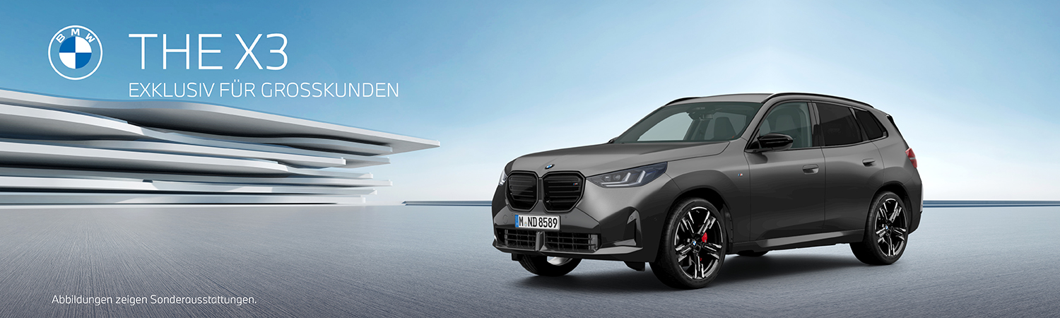 BMW X3 - Großkunden