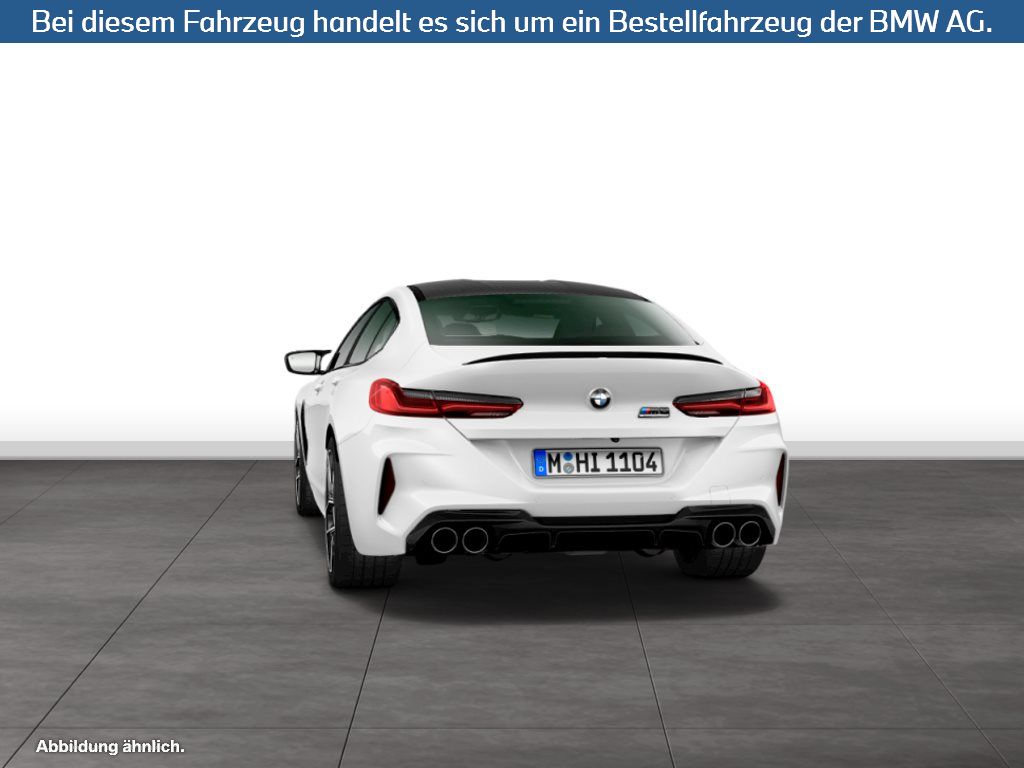 Fahrzeugabbildung BMW M8 Gran Coupé
