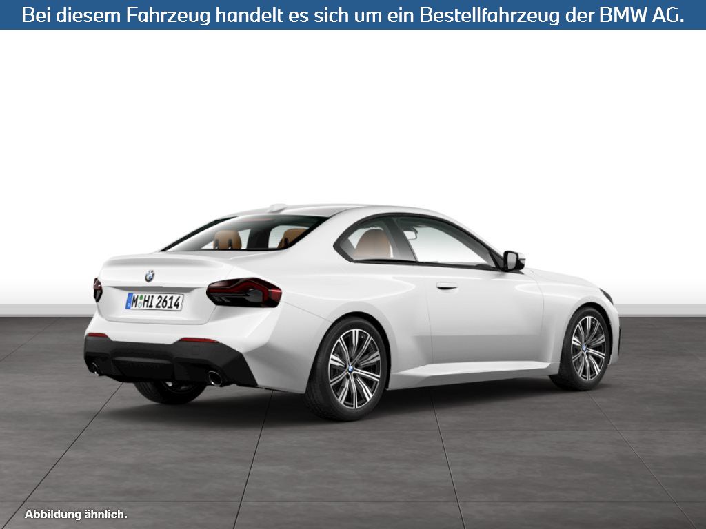 Fahrzeugabbildung BMW 218i Coupé