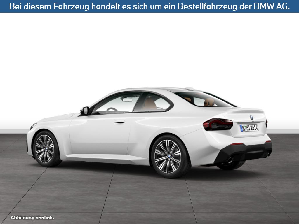 Fahrzeugabbildung BMW 218i Coupé