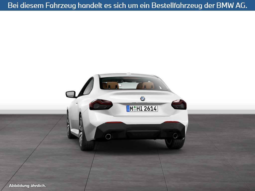 Fahrzeugabbildung BMW 218i Coupé