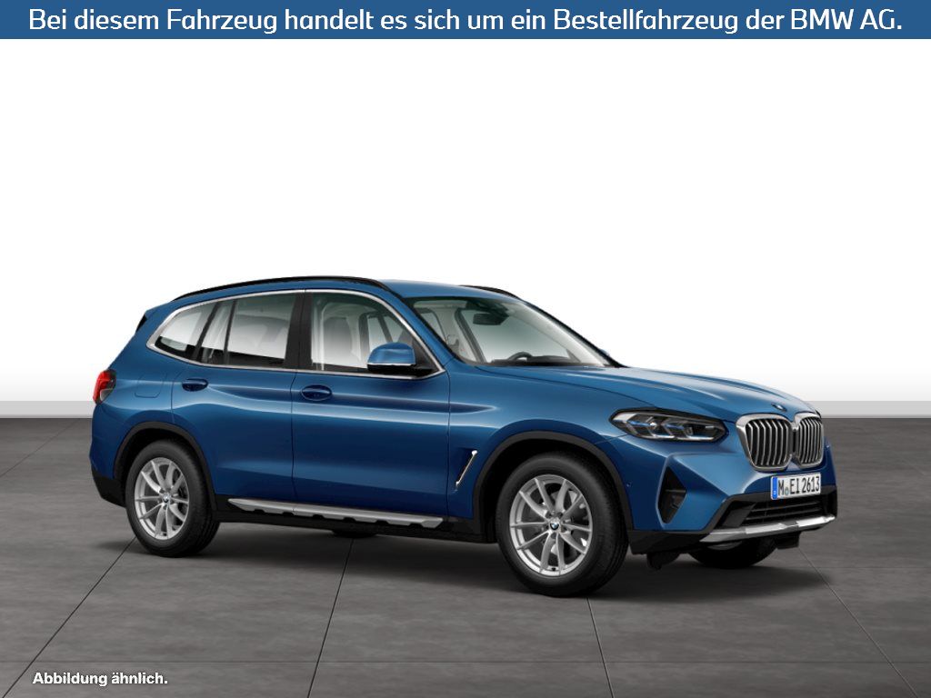 Fahrzeugabbildung BMW X3 xDrive20d