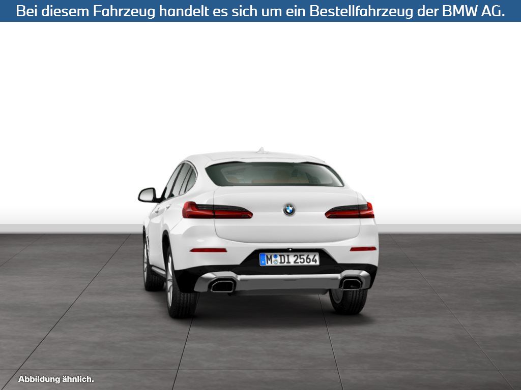Fahrzeugabbildung BMW X4 xDrive20i