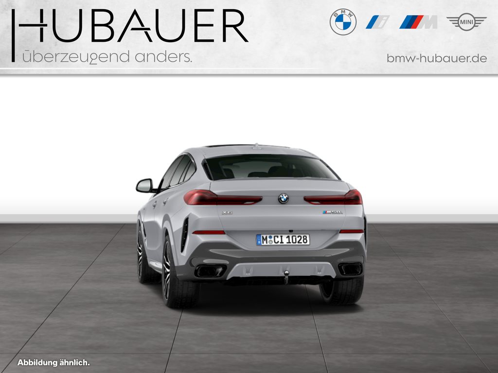 Fahrzeugabbildung BMW X6 M50i [Laser, Standhz., HK Sound, AHK, HUD]