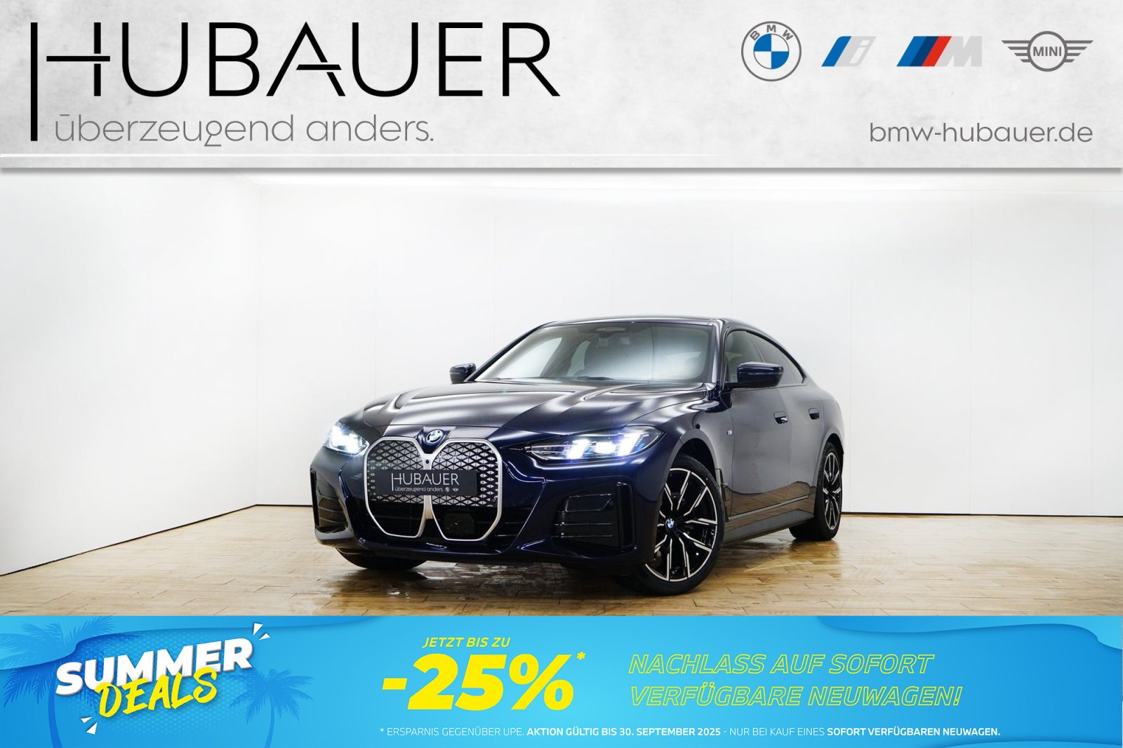 BMW i4 eDrive40 [M Sport, HUD, ACC, RFK, 19 LMR]