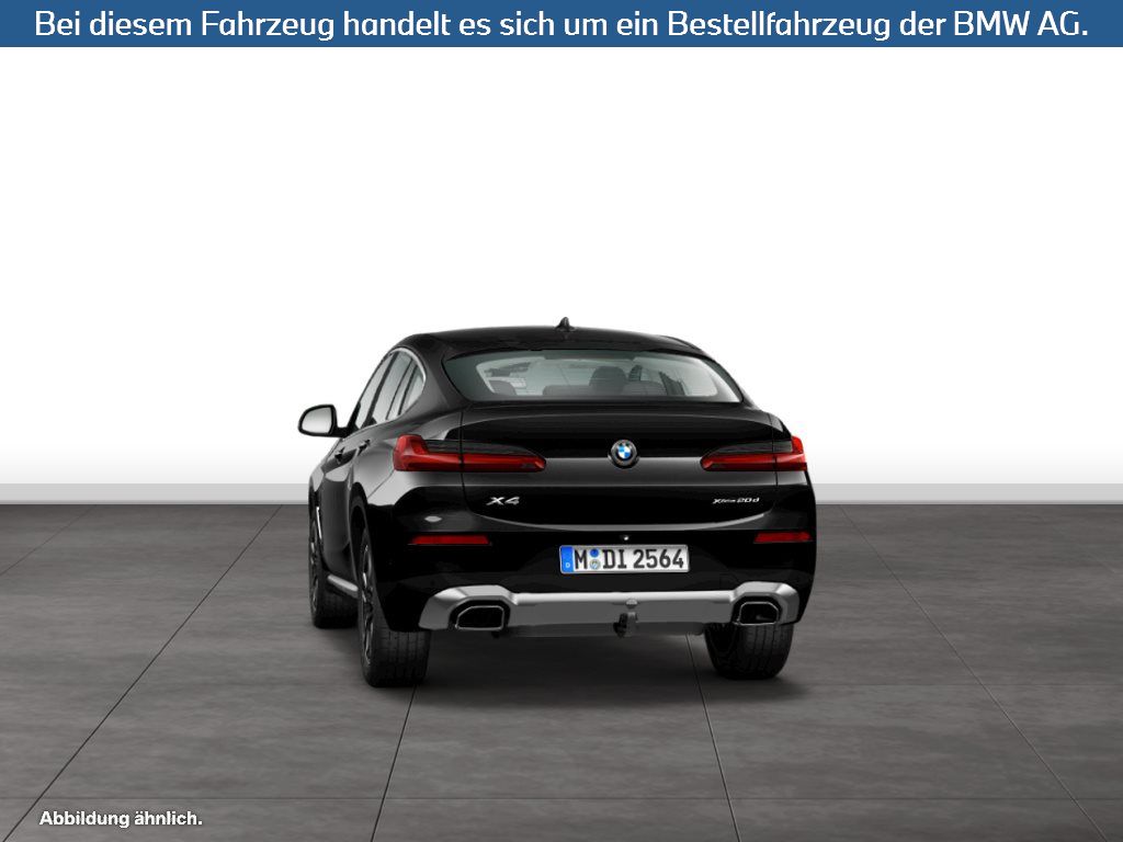Fahrzeugabbildung BMW X4 xDrive20d