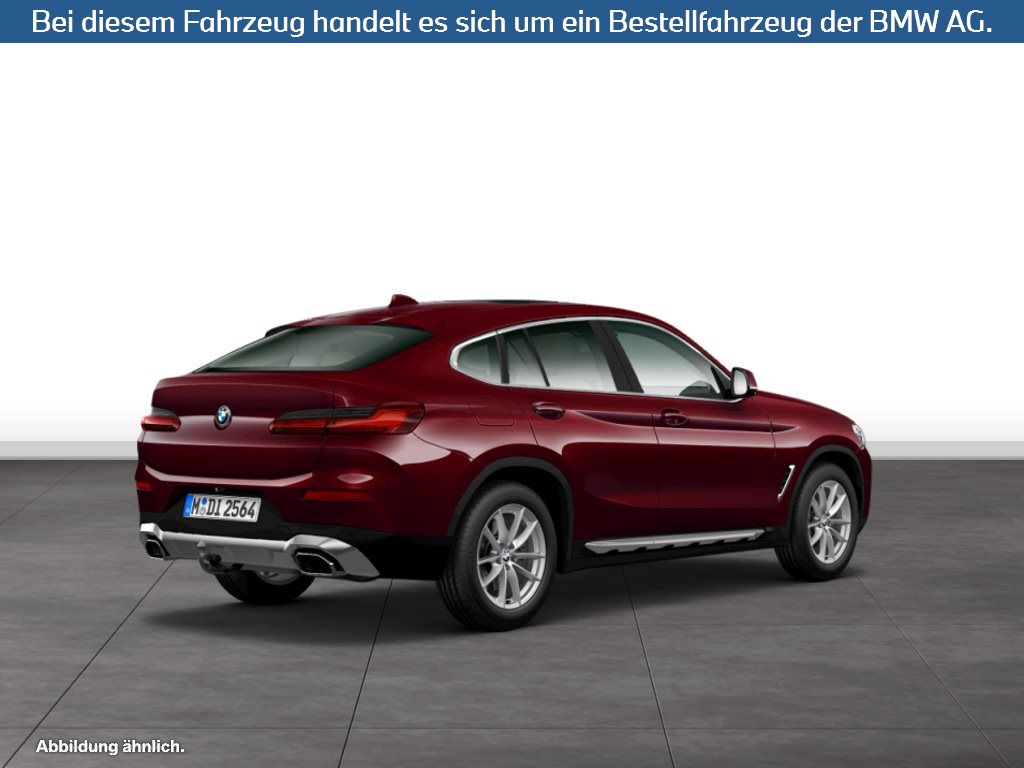 Fahrzeugabbildung BMW X4 xDrive30i