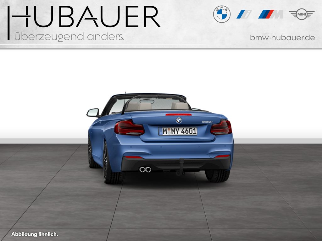 Fahrzeugabbildung BMW 220i Cabrio [M Sport, Navi, AHK, LED, PDC, SHZ]