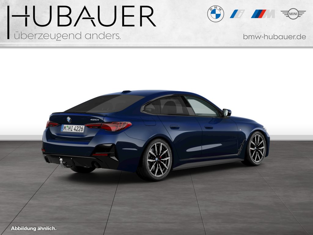 Fahrzeugabbildung BMW 420i Gran Coupé [M Sport Pro, HUD, AHK, 360°]