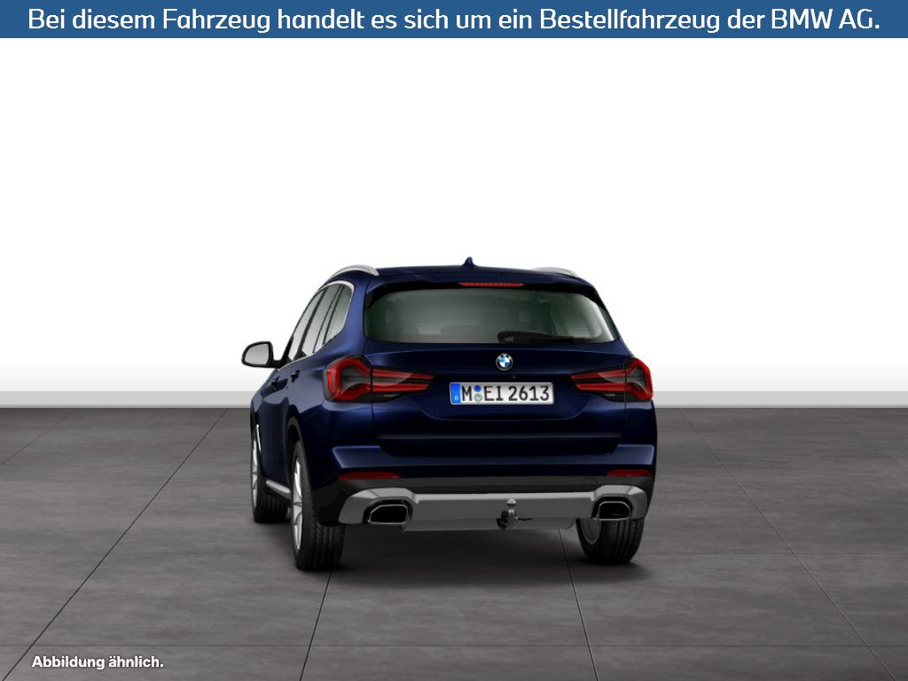 Fahrzeugabbildung BMW X3 xDrive30d