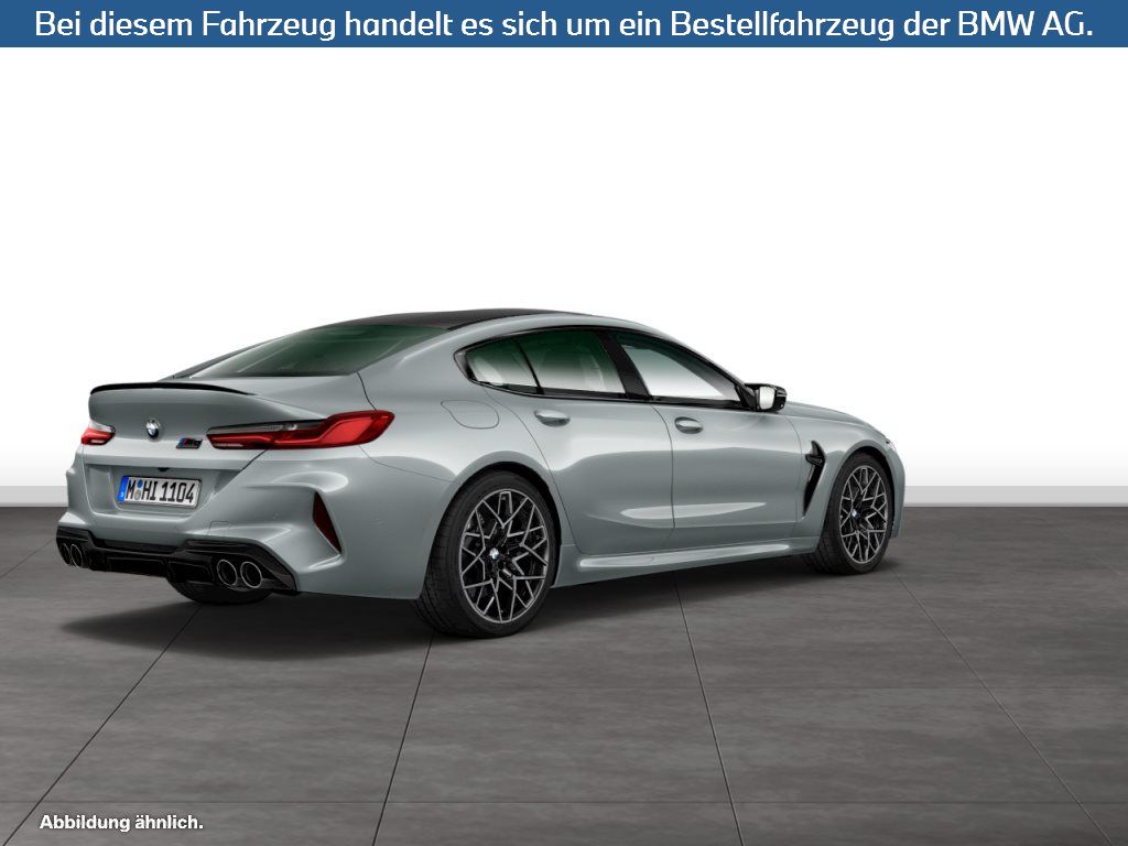 Fahrzeugabbildung BMW M8 Gran Coupé