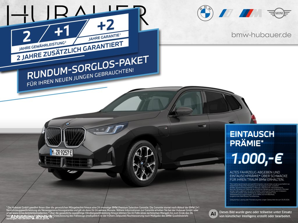 Fahrzeugabbildung BMW X3 30e xDrive [M Sport, HUD, AHK, H&K, ACC, RFK]