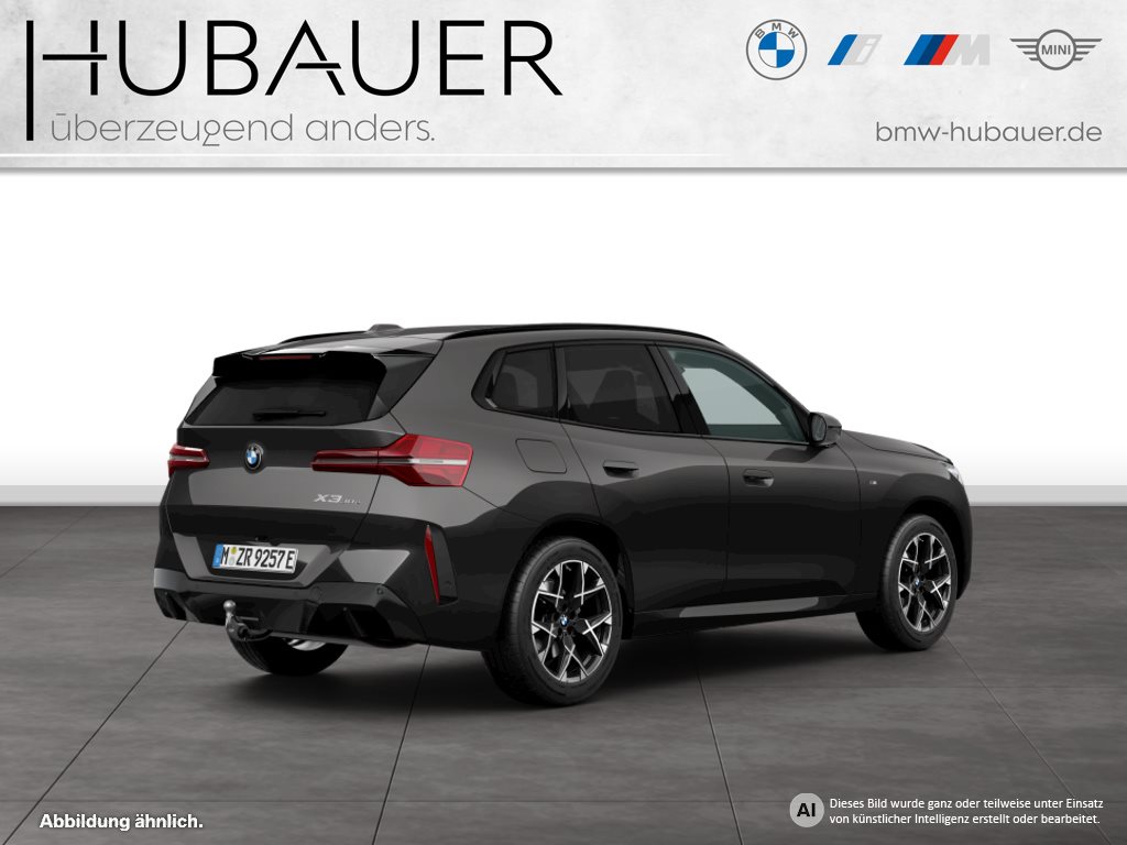 Fahrzeugabbildung BMW X3 30e xDrive [M Sport, HUD, AHK, H&K, ACC, RFK]