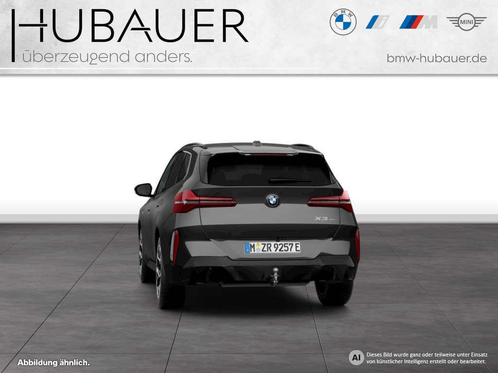Fahrzeugabbildung BMW X3 30e xDrive [M Sport, HUD, AHK, H&K, ACC, RFK]