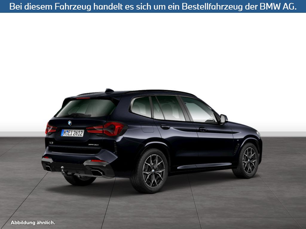 Fahrzeugabbildung BMW X3 xDrive30i