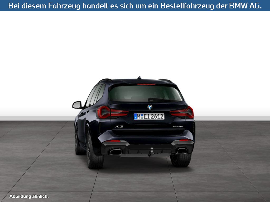 Fahrzeugabbildung BMW X3 xDrive30i