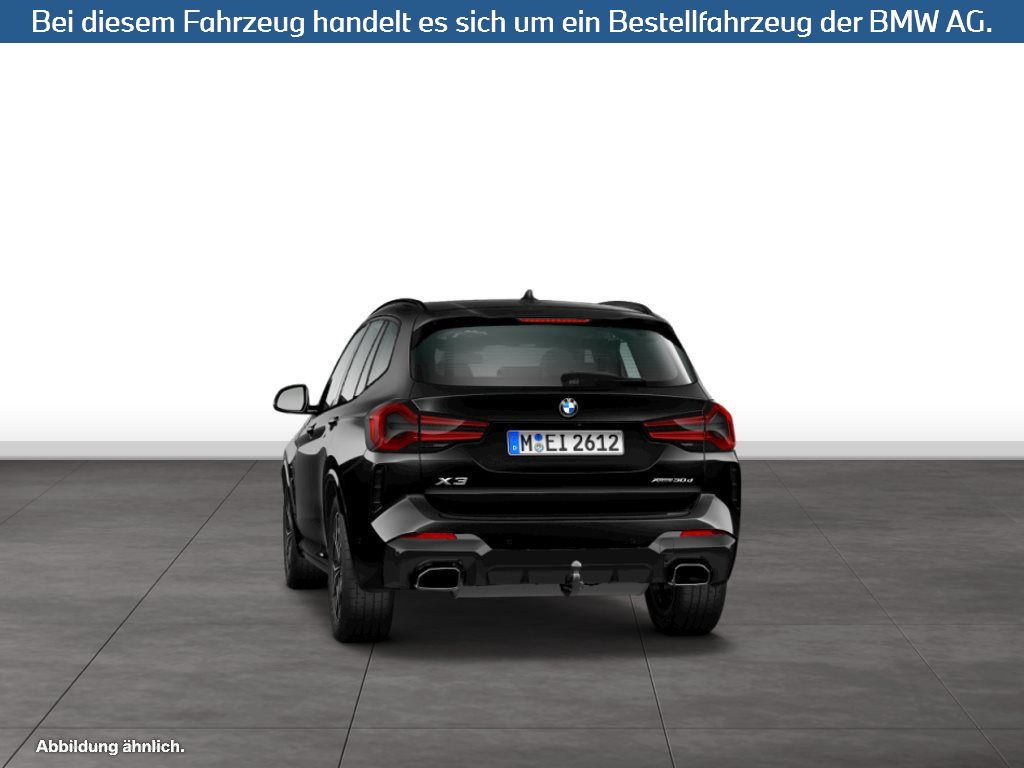 Fahrzeugabbildung BMW X3 xDrive30d