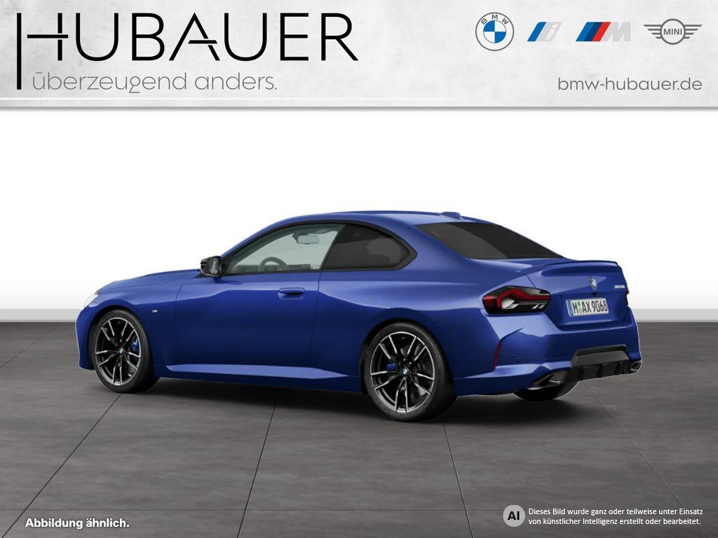 Fahrzeugabbildung BMW M240i xDrive Coupé [LC Prof., HUD, h&k, 19 LMR, RFK]