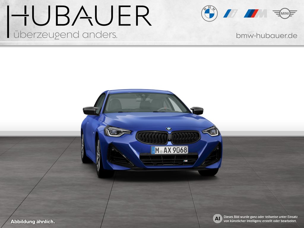 Fahrzeugabbildung BMW M240i xDrive Coupé [LC Prof., HUD, h&k, 19 LMR, RFK]