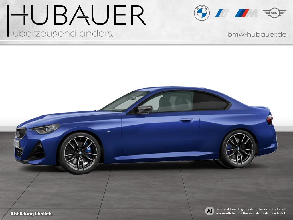 Fahrzeugabbildung BMW M240i xDrive Coupé [LC Prof., HUD, h&k, 19 LMR, RFK]