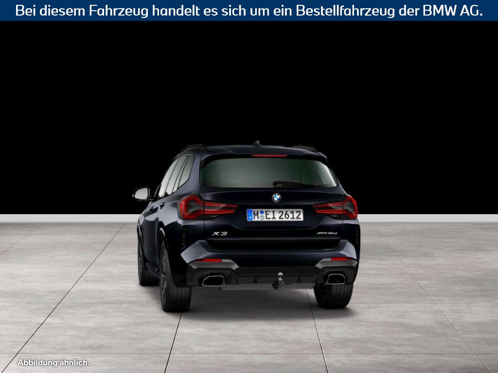 Fahrzeugabbildung BMW X3 xDrive30d