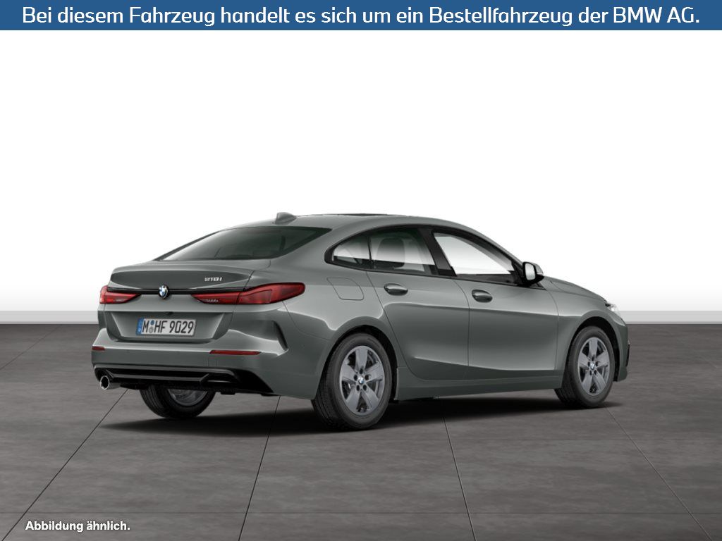 Fahrzeugabbildung BMW 218i Gran Coupé