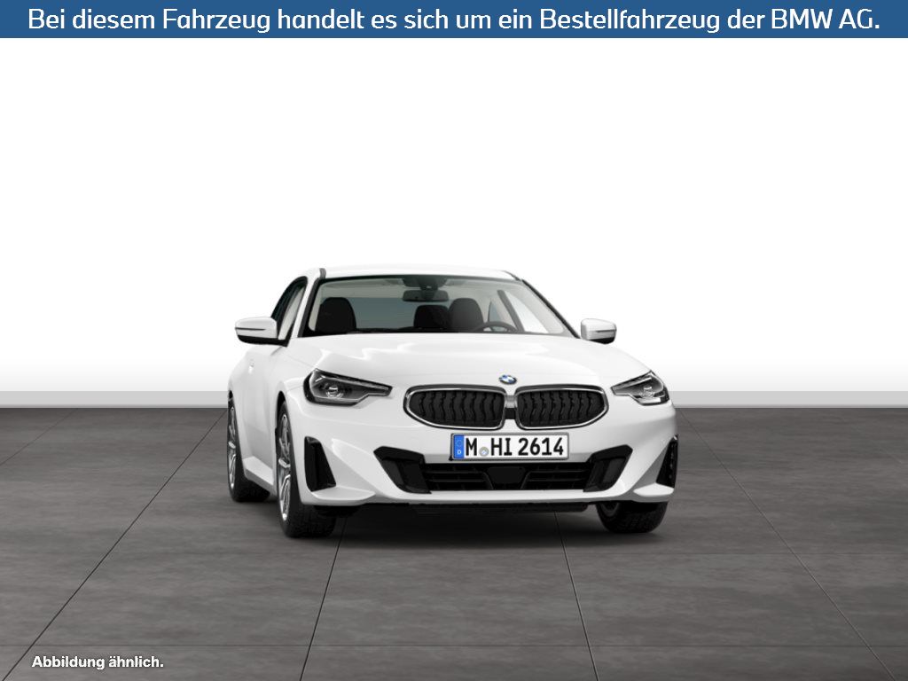 Fahrzeugabbildung BMW 218i Coupé