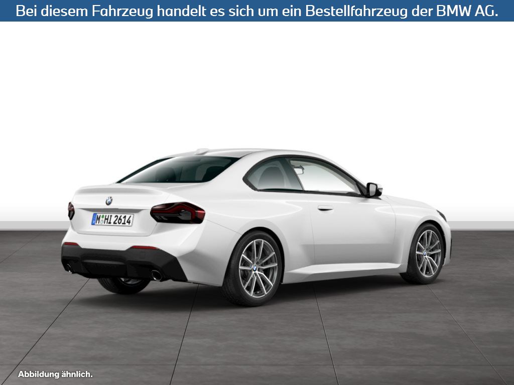 Fahrzeugabbildung BMW 218i Coupé