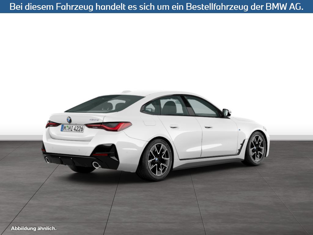 Fahrzeugabbildung BMW 420d Gran Coupé