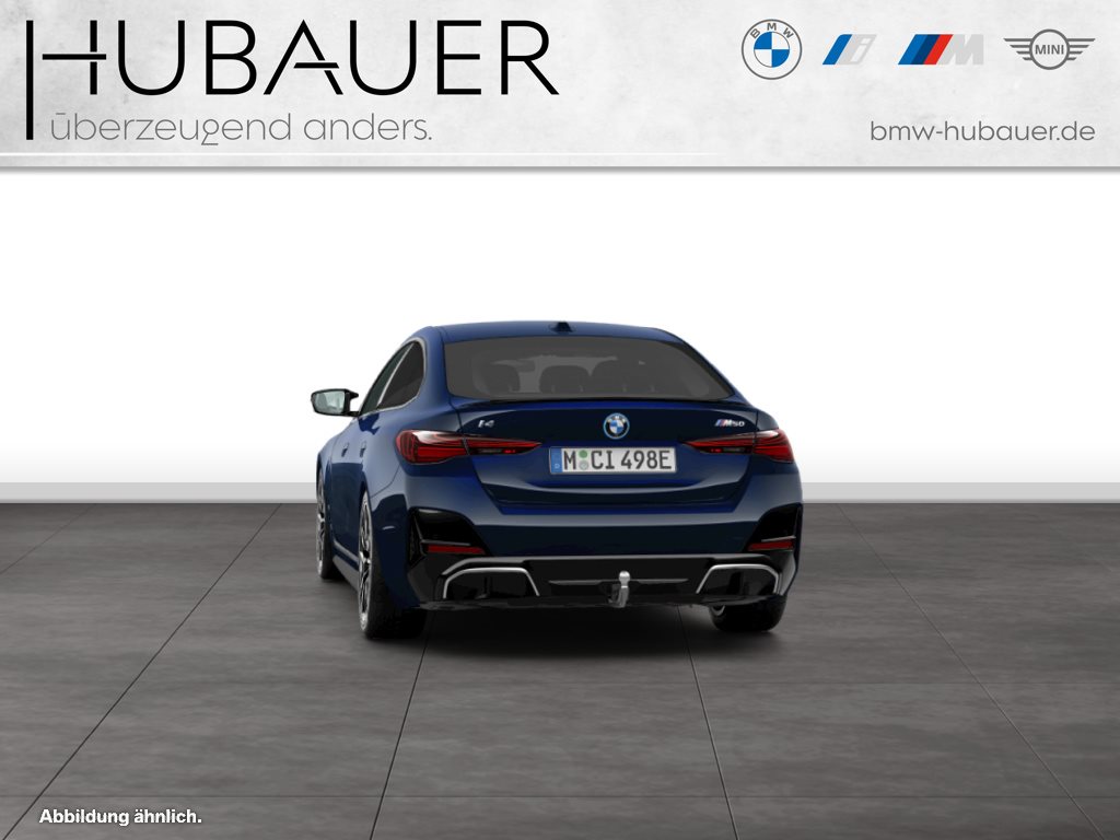 Fahrzeugabbildung BMW i4 M50 xDrive [HUD, AHK, ACC, 19 LMR, h&k Sound]