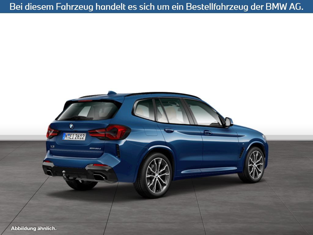 Fahrzeugabbildung BMW X3 xDrive20d
