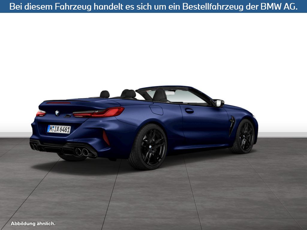 Fahrzeugabbildung BMW M8 Cabrio