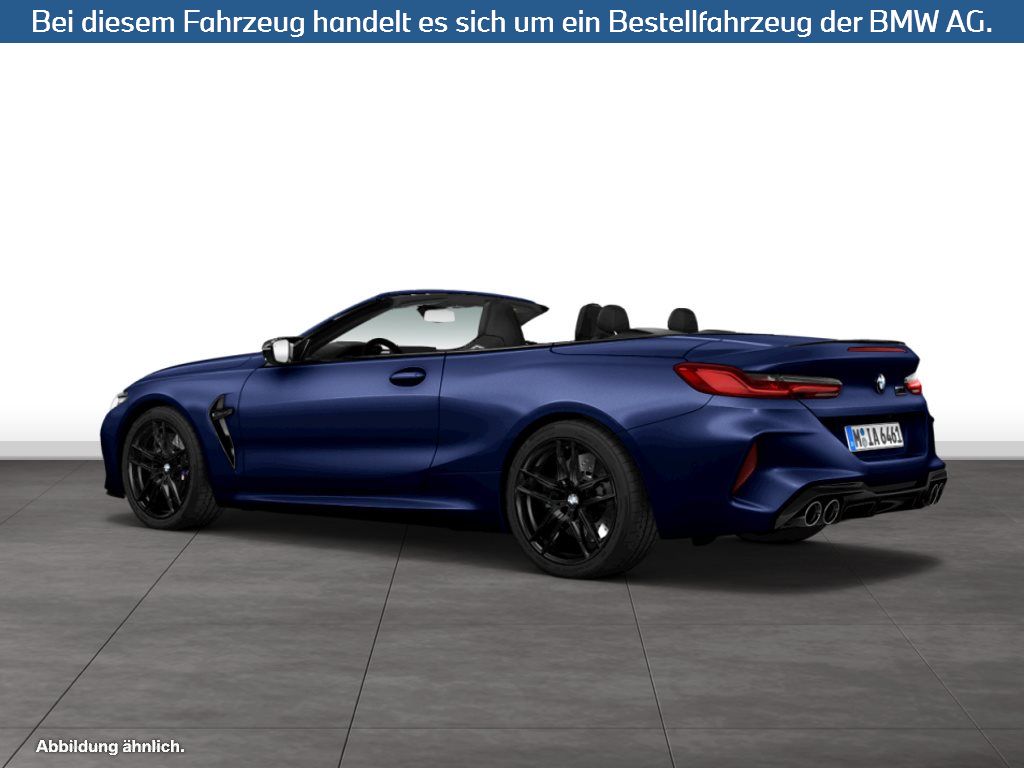 Fahrzeugabbildung BMW M8 Cabrio