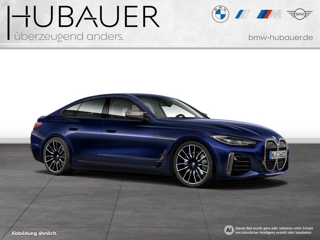 Fahrzeugabbildung BMW i4 M50 Gran Coupé [HUD, Drive Prof, 20 LMR, RFK]