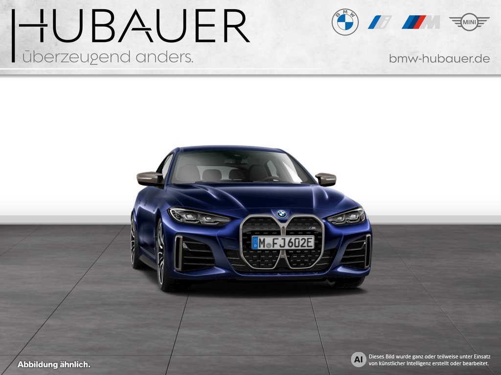 Fahrzeugabbildung BMW i4 M50 Gran Coupé [HUD, Drive Prof, 20 LMR, RFK]