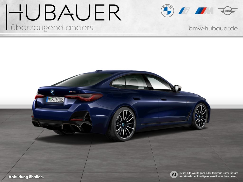 Fahrzeugabbildung BMW i4 M50 Gran Coupé [HUD, Drive Prof, 20 LMR, RFK]