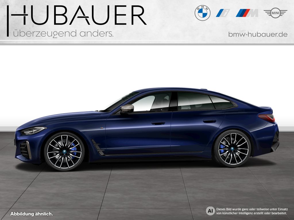 Fahrzeugabbildung BMW i4 M50 Gran Coupé [HUD, Drive Prof, 20 LMR, RFK]
